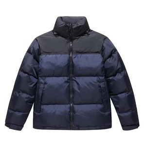 Men's High Quality <b>Duck</b> <b>Down</b> Puffer <b>Jacket</b> Custom Design Streetwear with Thick Trendy Zipper Closure Plus Size Warmth Coats - Product Image 1