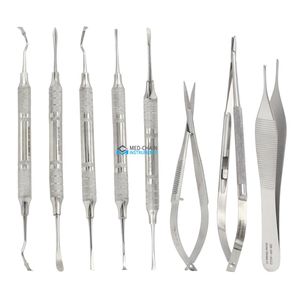 Microsurgery Instruments Set of 8 Pieces Precision Dental & Surgical Kit - Product Image 4