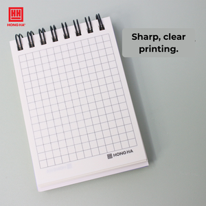 Libreta Espiral Mini Oringa Hong Ha, Cubierta de Papel, Papel Suave, Diseño Bonito, Encuadernación Duradera, Impresión Digital, 200 Páginas, Vietnam - Product Image 3