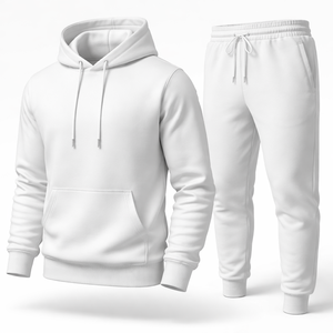Conjunto de Sudadera con Capucha y Pantalones Deportivos de Forro Polar para Hombre, Estilo Casual de Invierno, Servicio OEM y ODM, Venta al Por Mayor Directa de Fábrica - Product Image 3