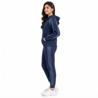 Ensemble de survêtement pour femme, veste et pantalon de sport haut de gamme, tissu léger et confortable, design athlétique décontracté, adapté