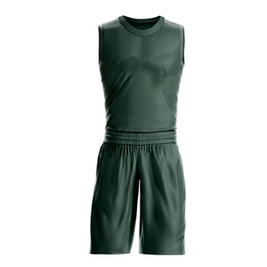 Tenues de basketball de qualité supérieure, logo et couleur personnalisés, respirantes, 100 % polyester, disponibles toutes tailles, MOQ 25 ensembles - Product Image 3