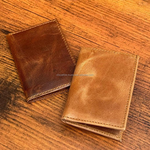 กระเป๋าสตางค์หนังพับได้หลากสีสำหรับใส่บัตร - Product Image 5