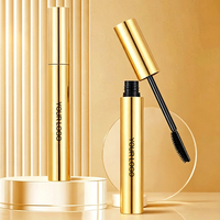Mascara Volumisant Imperméable OEM, Sans Grumeaux, Brosse Courbe 40 Degrés, Tenue Longue Durée, Anti-Bavures, Maquillage des Cils, Cosmétiques Marque Privée