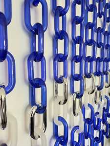 Decoración de Pared con Cadena de Resina, Diseño Elegante Hecho a Mano, Ecológico, con Forma de Búho, para Interiores de Hogares Modernos - Product Image 2