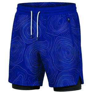 Men's Breathable Sublimated Running Shorts Soft Inner Liner Custom Digital Print Athletic Shorts for Comfort USA 2026 - Product Image 3