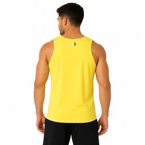 Durable stitching supports active use while Man Tank <b>Top</b> with secure fit for fitness sessions and summer <b>walks</b> daily wear - Product Image 3