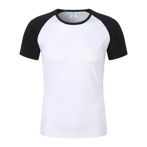 Sublimation Blank <b>Polyester</b> <b>Tshirt</b> O-Neck Short Sleeve Summer Ladies Men's Unisex Casual for Design Customize Photo or Logo - Product Image 5