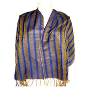 Scarves for Women Soft Lightweight Breathable Polyester Satin Stripe Scarf Elegant Silk Feel Polyester Scarves for Casual - Product Image 1