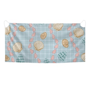 Customize Scallop Shells Lei Palaka <b>Cover</b> <b>up</b> Pareo Sarongs Women Sexy <b>Girls</b> Rayon Beach Shawl Dress Wear Wholesale - Product Image 4
