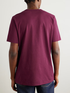 Camiseta Deportiva Negra para Hombre, 100% Algodón, Antiencogimiento, Diseño Personalizado, Fabricación Premium OEM, para Exportación - Product Image 2