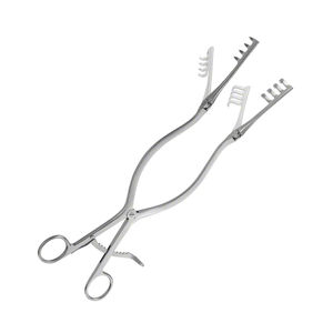 Retractor Quirúrgico Articulado Beckmann Adson de Calidad Premium, 31 cm, 4 x 4 Puntas, Acero Inoxidable, Certificado CE - Product Image 4