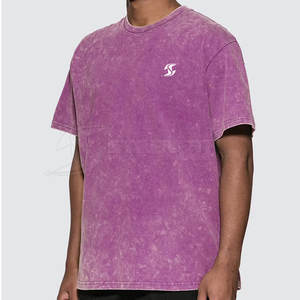 T-shirt léger délavé à l'acide, séchage rapide, nouvelle mode, pour usage extérieur, concevez votre propre t-shirt délavé à l'acide - Product Image 2