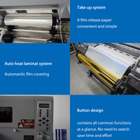Impresora UV DTF 2 en 1 de 60 cm, Máquina de Inyección de Tinta Roll-to-Roll CMYK para Impresión de Logotipos, Etiquetas y Adhesivos Transparentes
