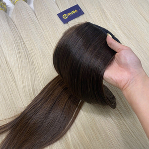 Extensions de cheveux vietnamiennes en queue de cheval, cheveux humains de qualité supérieure, aspect naturel, vente en gros, 100% cheveux vierges vietnamiens, cheveux humains bruts - Product Image 4