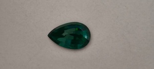 Esmeralda verde de corte lágrima, 100% natural, hecha a mano, diseñada en laboratorio, pulida, suelta, para la fabricación de joyería fina. - Product Image 1