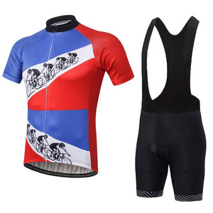 Vêtements de sport haut de gamme, uniforme de cyclisme avec panneaux extensibles, contrôle de l'humidité, respirant, coupe-vent, pour les séances de vélo quotidiennes - Product Image 1