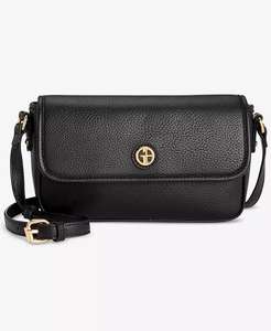 <b>Pebble</b> East West <b>Small</b> Flap Crossbody, Exclusively at | Giani Bernini - Product Image 1
