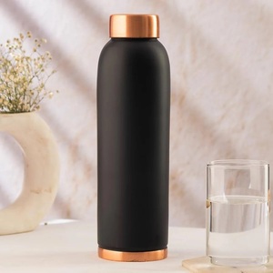 Botella de Cobre de Calidad Estándar de 1L para Oficina y Gimnasio, Botella de Agua Fría y Caliente de Proveedor Indio - Product Image 5