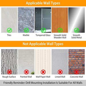 2 pz in alluminio per doccia ad angolo mensola a parete scaffali per bagno wc cucina dormitorio - Product Image 2