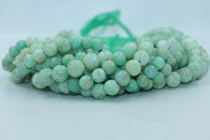 ลูกปัดคริสโซเพรสธรรมชาติคุณภาพ AAA รูปทรงกลมเรียบ ขนาด 7-8 มม. ลูกปัดพลอยหลวมสำหรับทำเครื่องประดับ - Product Image 5