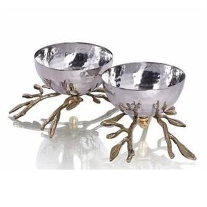 Bol en métal profond de qualité supérieure pour la décoration de table, le rangement des fruits et légumes, design artisanal, finition antique, bol de service pour fruits - Product Image 6