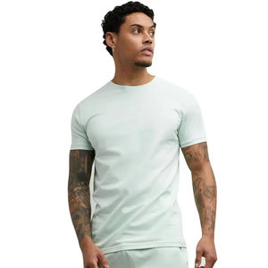 Camisetas de Hombre Transpirables 100% Algodón, Camisetas Lisas de Primera Calidad, Tela Cómoda, Diseño Único, Camiseta de Manga Corta para Hombre - Product Image 3