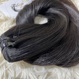 Extensiones de Cabello Humano Vietnamita 100% Remy Natural, Super Double Drawn, Cutícula Alineada, Alta Calidad, Trama Cruda, Liso, Todos los Colores - Product Image 6