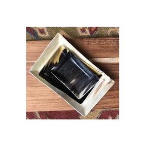 Bandeja de cuerno de búfalo natural hecha a mano para servir frutas, con un nuevo y excelente diseño, rectangular, ideal para fiestas, en venta. - Product Image 1