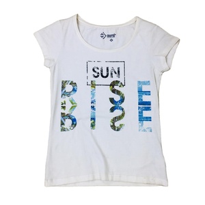 Women's 100% <b>Combed</b> Cotton O-Neck T-Shirt 160 Gsm Lightweight Oversized Luxury Casual Style Custom Logo Sequined Teenagers - Product Image 1