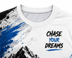 T-shirt en maille sublimée pour homme SINEWY SPORTS, col rond, manches courtes, évacuation de l'humidité, polyester, toutes saisons - Product Image 6