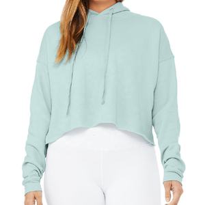 NOUVEAU vente en gros sweat à capuche vierge surdimensionné personnalisé crop top sweats à capuche femme vêtements femmes sweats à capuche - Product Image 4