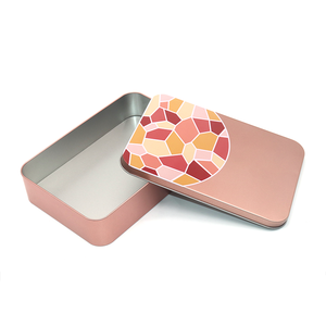 Caja de Metal Personalizada con Logotipo del Fabricante, Envase de Metal para Alimentos, Caja de Hojalata para Chocolate, Galletas, Dulces - Product Image 4