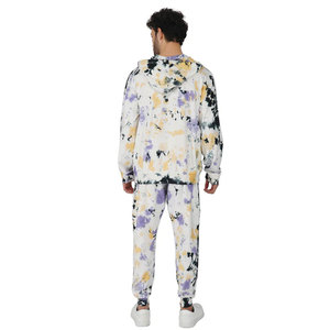 Survêtement tie-dye pour homme de style luxueux, très vendu, anti-plis, haute qualité, prix raisonnable, avec manches longues - Product Image 3