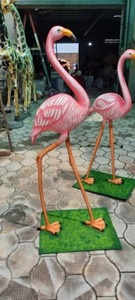 Best Quality FRP <b>Flamingo</b> Statue Handcrafted Garden Decor for <b>Hotels</b> Resorts Parks and Outdoor Display Available For Sale - Product Image 4