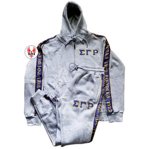 Conjuntos Deportivos de Dos Piezas para Hombre, Trajes de Entrenamiento de Felpa Técnica para Gimnasio, Conjuntos Deportivos para Correr - Product Image 5