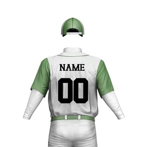 Ensembles d'uniformes de baseball personnalisés de haute qualité, vêtements de sport pour adultes, vente en gros, durables, séchage rapide, respirants, antibactériens - Product Image 5