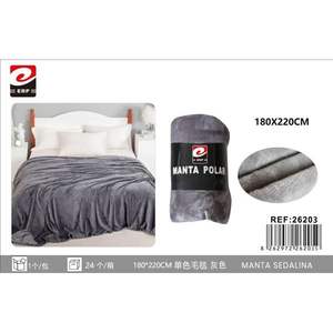 Couverture lestée MANTA POLAR 180X220CM, polaire confortable pour la relaxation - Product Image 3