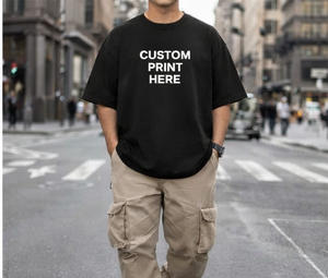 Camiseta de Lujo Estilo Urbano, Corte Regular, Algodón Pesado de 350g, Logotipo Personalizado, Proveedor de Ropa Ecológica y Transpirable, Marca Privada - Product Image 3