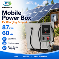 Yixindian 87kWh 60kW Mobile Energy Storage Charging Station for Emergency Rescue Off-Grid 0n-grid Hygrid PV Input Charging