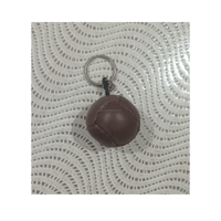 Llavero de Balón de Fútbol en Miniatura, 3D, PVC, Goma Suave, Personalizable con Marca, Souvenir Deportivo Promocional para Publicidad Empresarial