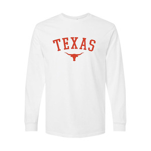 Texas Long Sleeve T-Shirt for Men, Women, Unisex, 100% Cotton, Texas State <b>Pride</b> Graphic Tee, Standard Fit Long Sleeve <b>Top</b> - Product Image 1