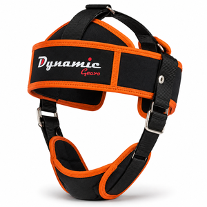 สายรัดคอ/ศีรษะสำหรับยกน้ำหนักแบบมืออาชีพ DYNAMIC GEARS DG-NHH-009 ทำจากนีโอพรีน ปรับความหนาได้ตามต้องการ - Product Image 4