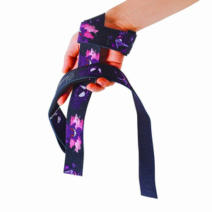 Lifting Wrist <b>Straps</b> for Weightlifting Custom Printed Gym Strength Training Neoprene Padded Wrist Support Deadlift <b>Strap</b> - Product Image 6