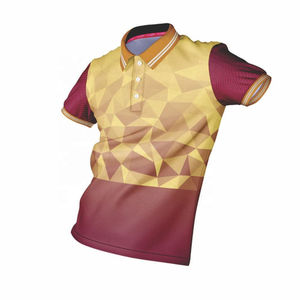 Camiseta Polo de Secado Rápido de Alta Calidad para Hombre, de Spandex/Poliéster, para Tenis, Golf, Bádminton, Tenis de Mesa, Diseño Personalizado - Product Image 3