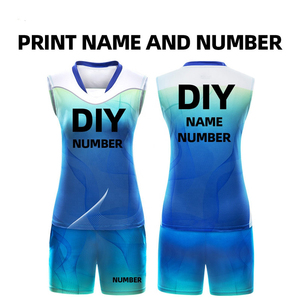 Concevez votre propre uniforme de volley-ball, prix de gros, logo personnalisé imprimé, uniforme de volley-ball d'équipe fabriqué au Pakistan - Product Image 2
