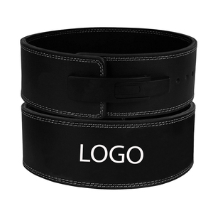 Custom Made 13mm Heavy Duty Leather Gym Lever Belt Strong for <b>Weight</b> Lifting <b>Training</b> Plus Size with Custom Logo - Product Image 4
