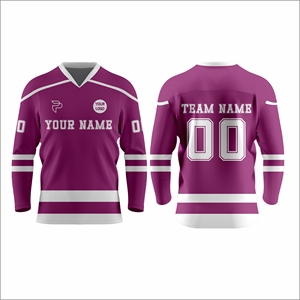 Custom Performance Ice Hockey Uniform Moisture Wicking Team Jersey Sportswear For All Age Groups Private Label Manufacturer - Product Image 1