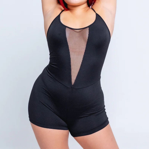 High quality Body Suits Women Gym and <b>Pole</b> <b>Dance</b> Bodysuit Breathable Stretch Slim Fit Fitness Jumpsuit Comfortable - Product Image 5