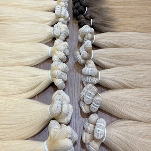 สินค้าขายดี ผมเวียดนามแท้แบบยังไม่ผ่านกระบวนการ  แบบเส้นต่อสี  นุ่มลื่น  ปรับแต่งสีได้  เก็บเกล็ดผมครบ  ราคาขายส่ง - Product Image 3